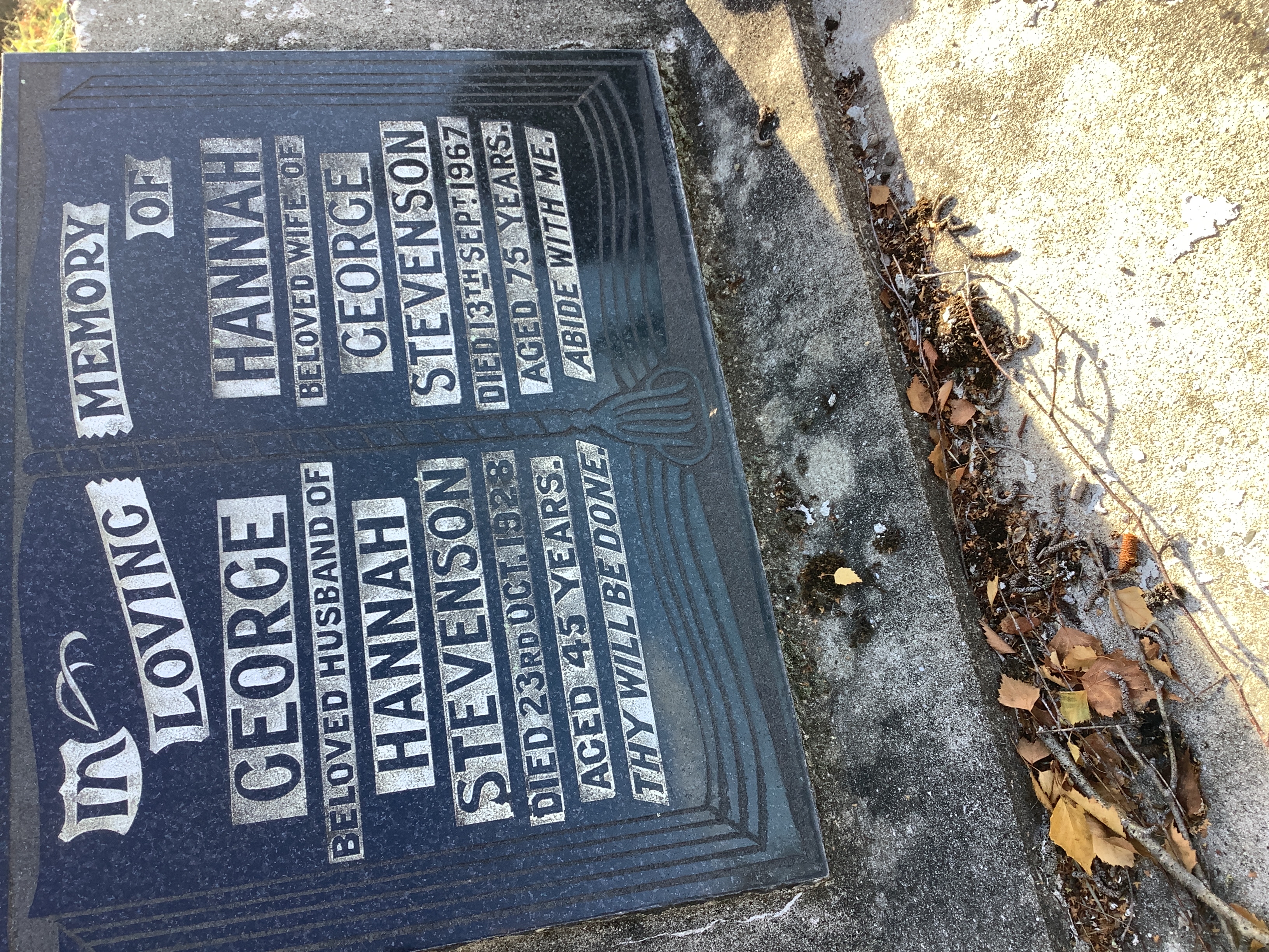headstone