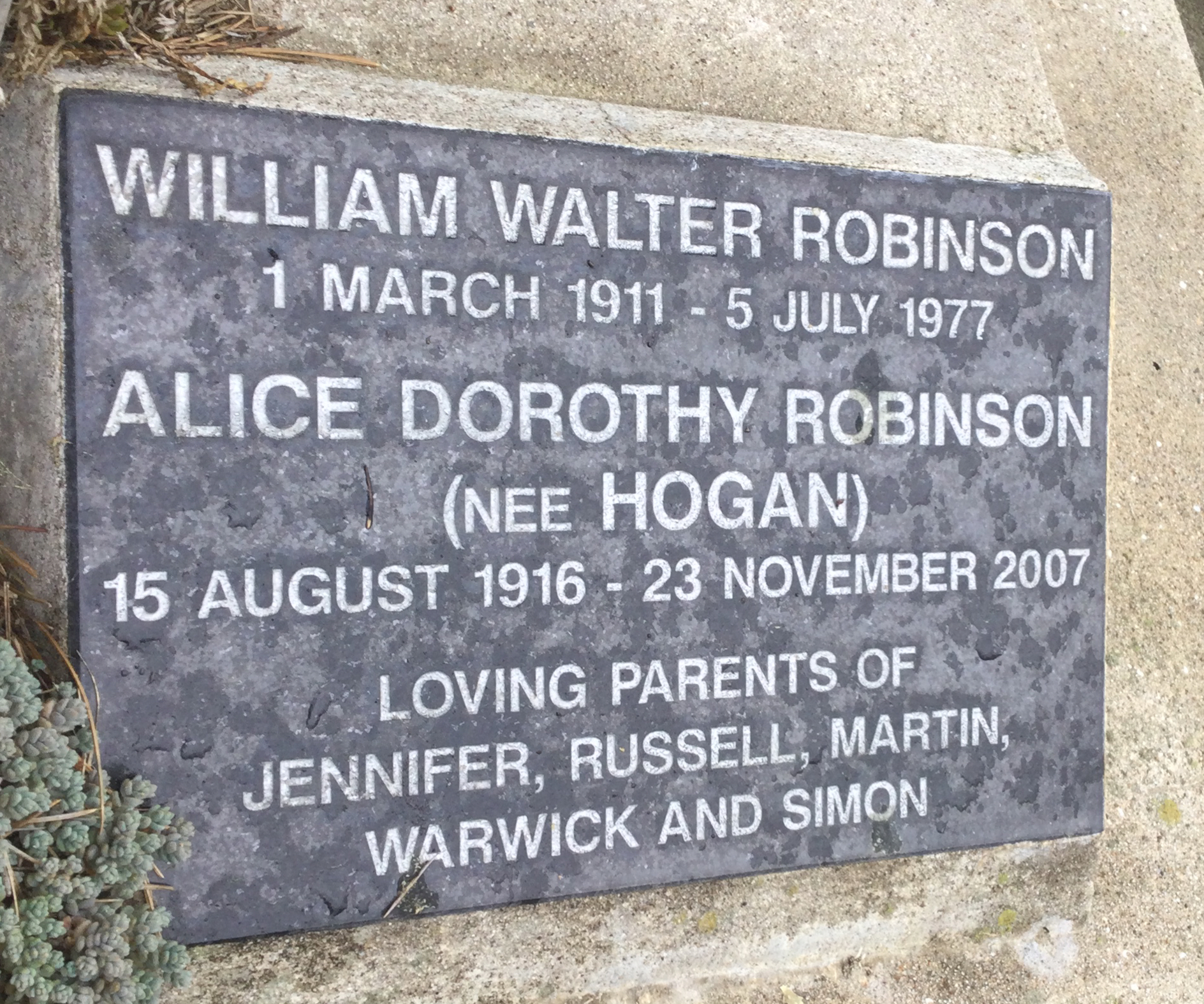 headstone