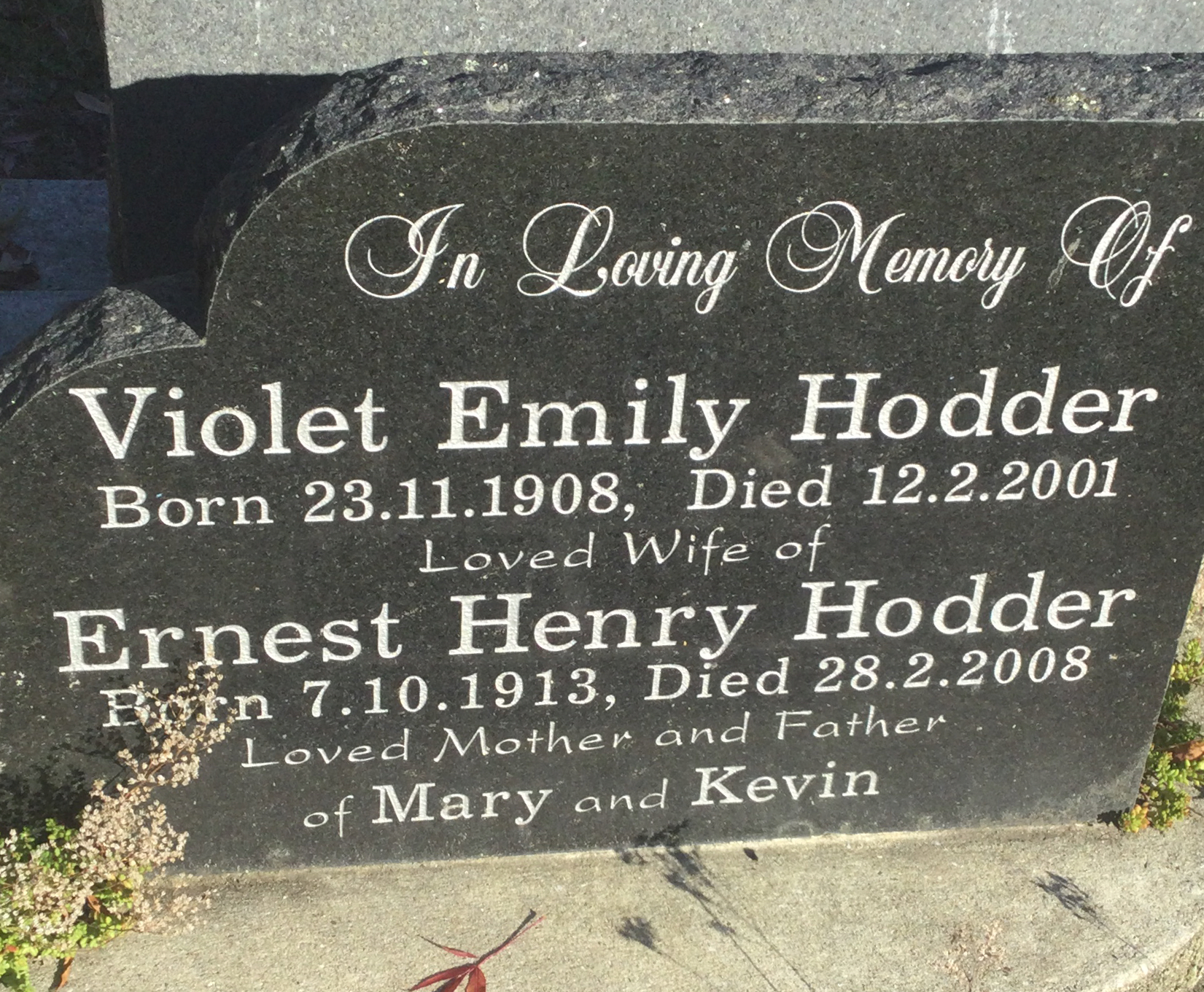 headstone
