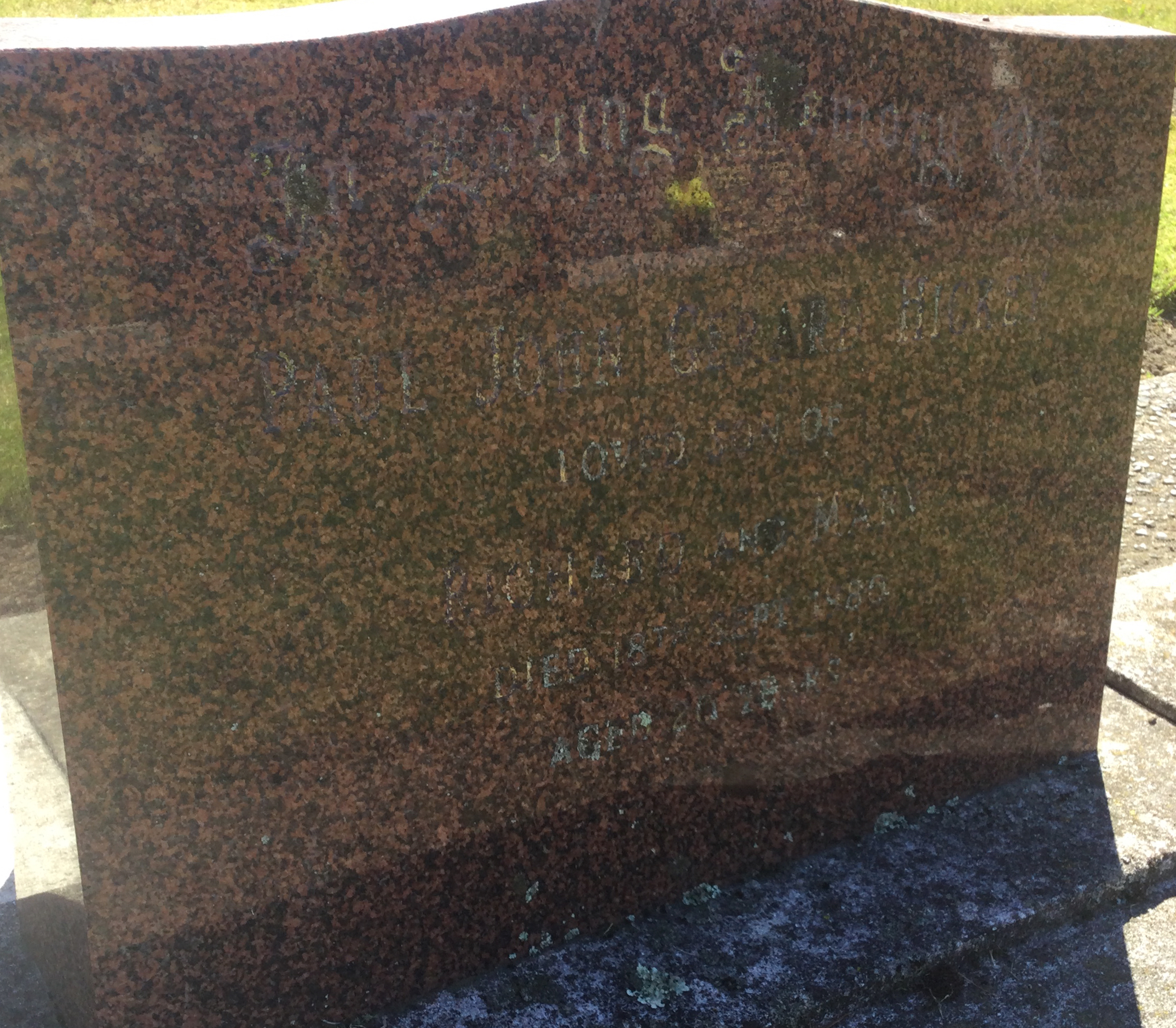 headstone
