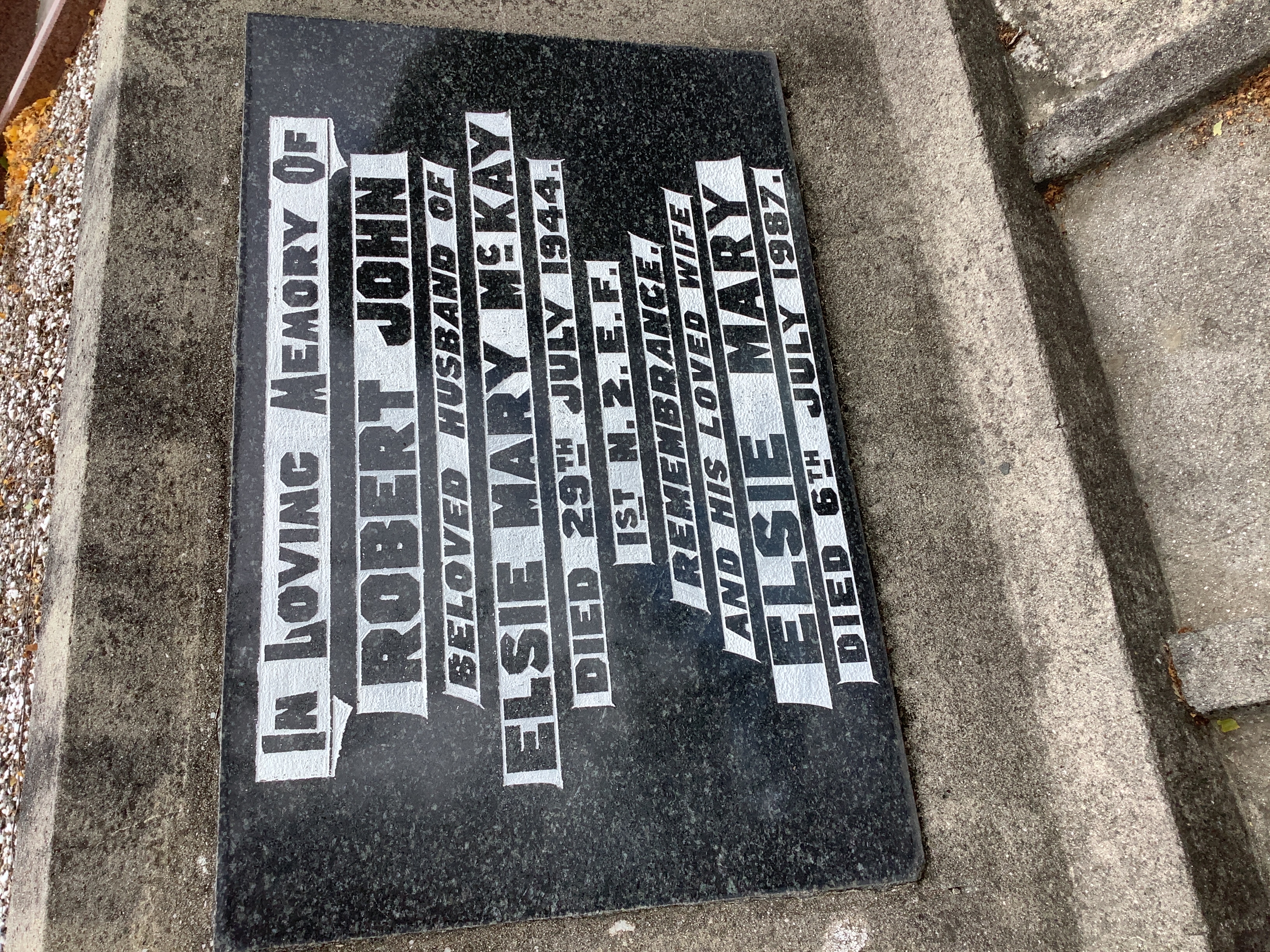headstone