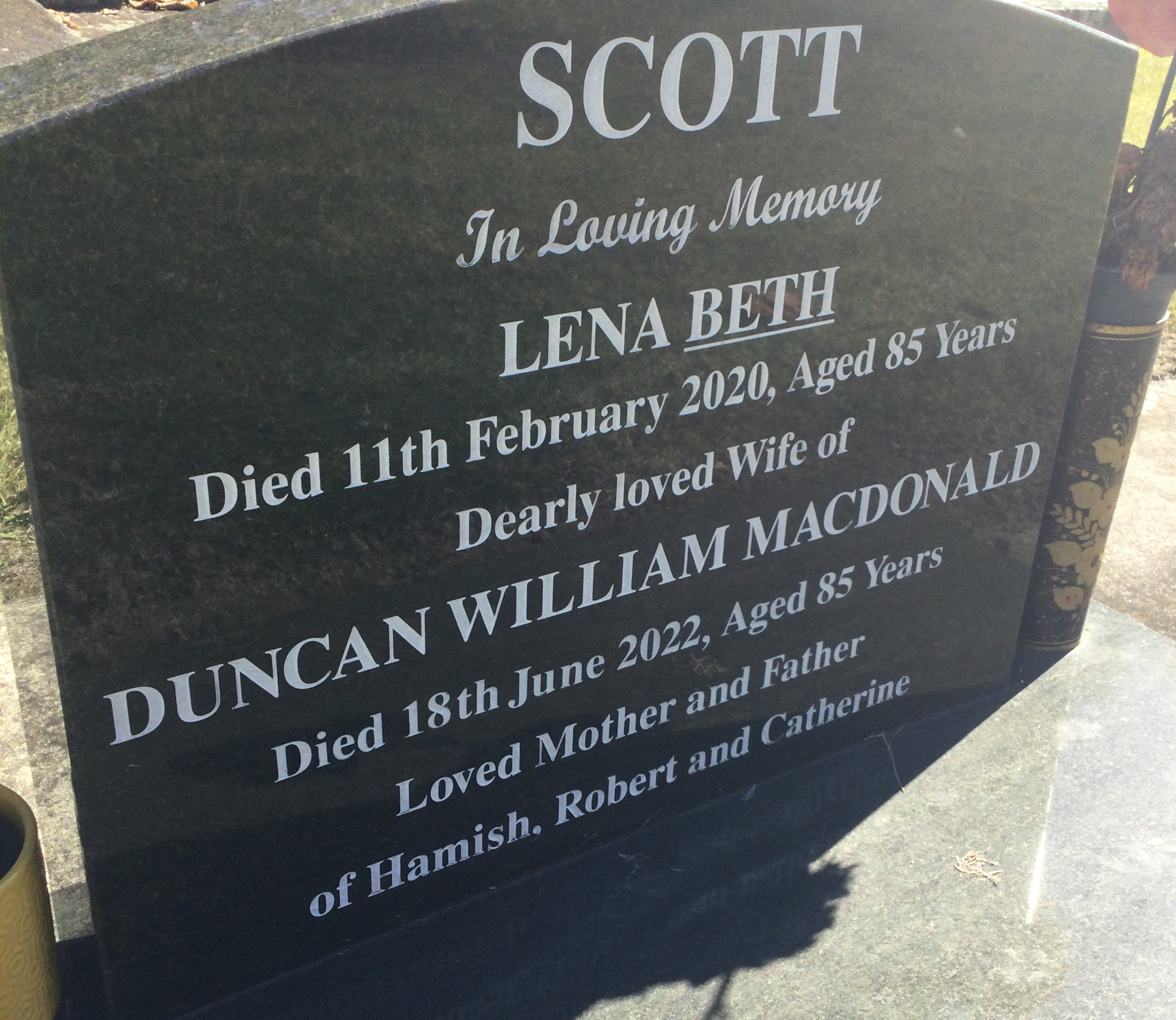 headstone