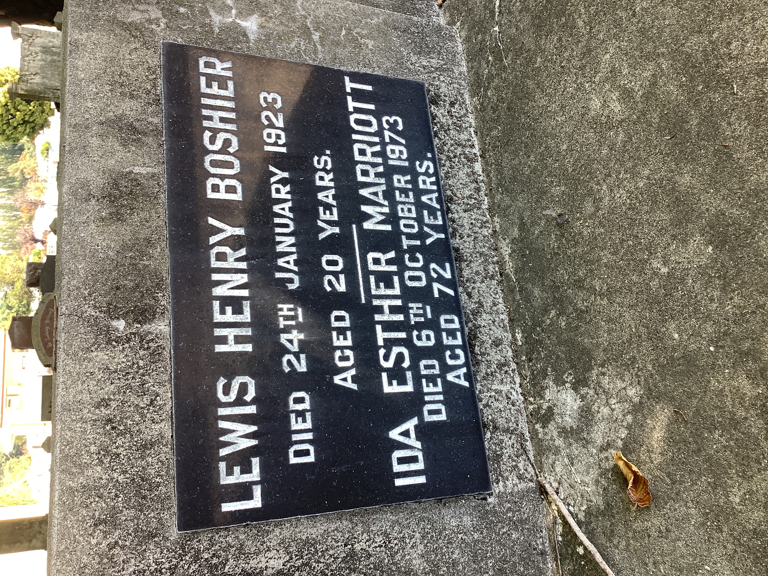 headstone
