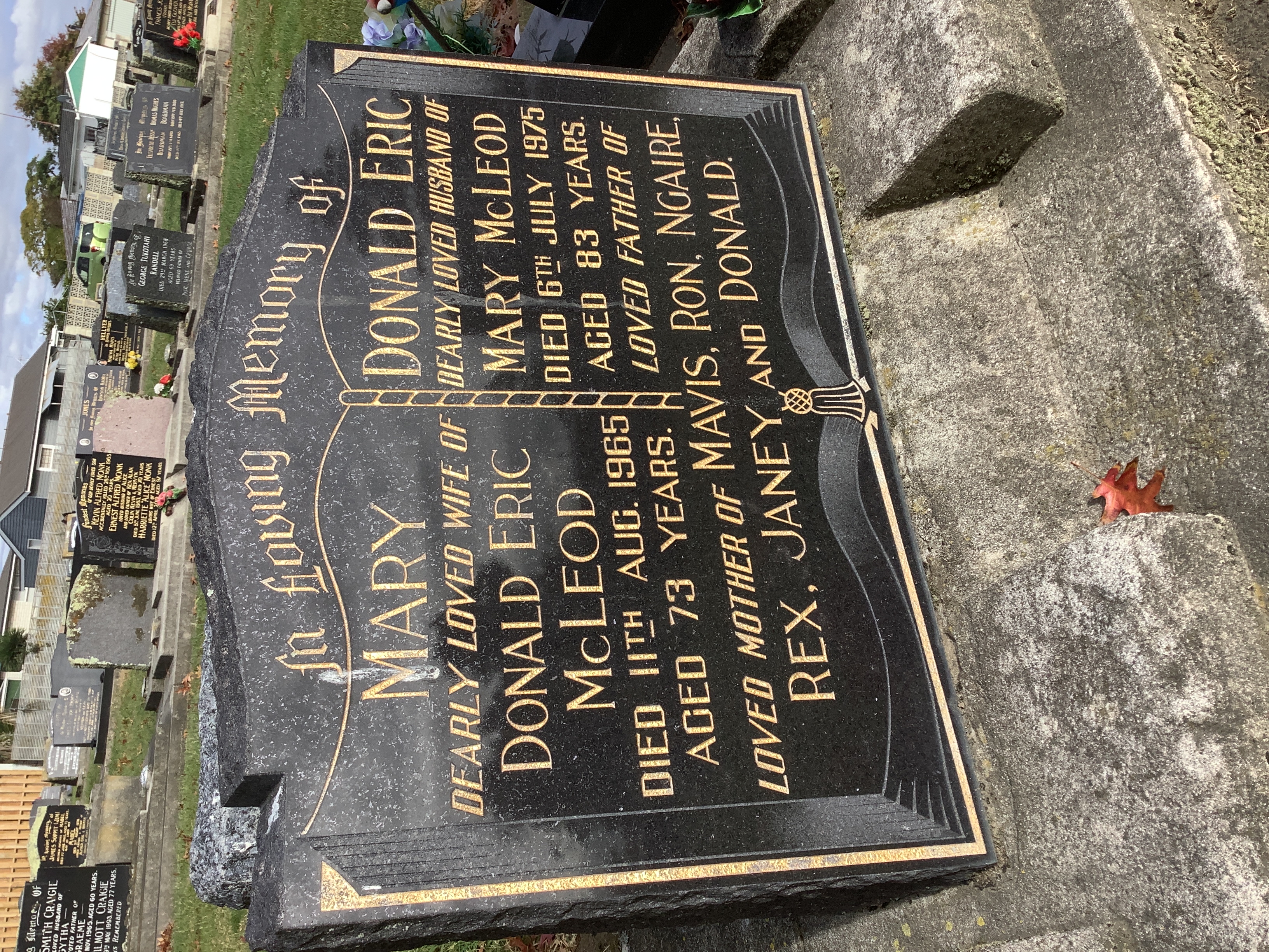 headstone