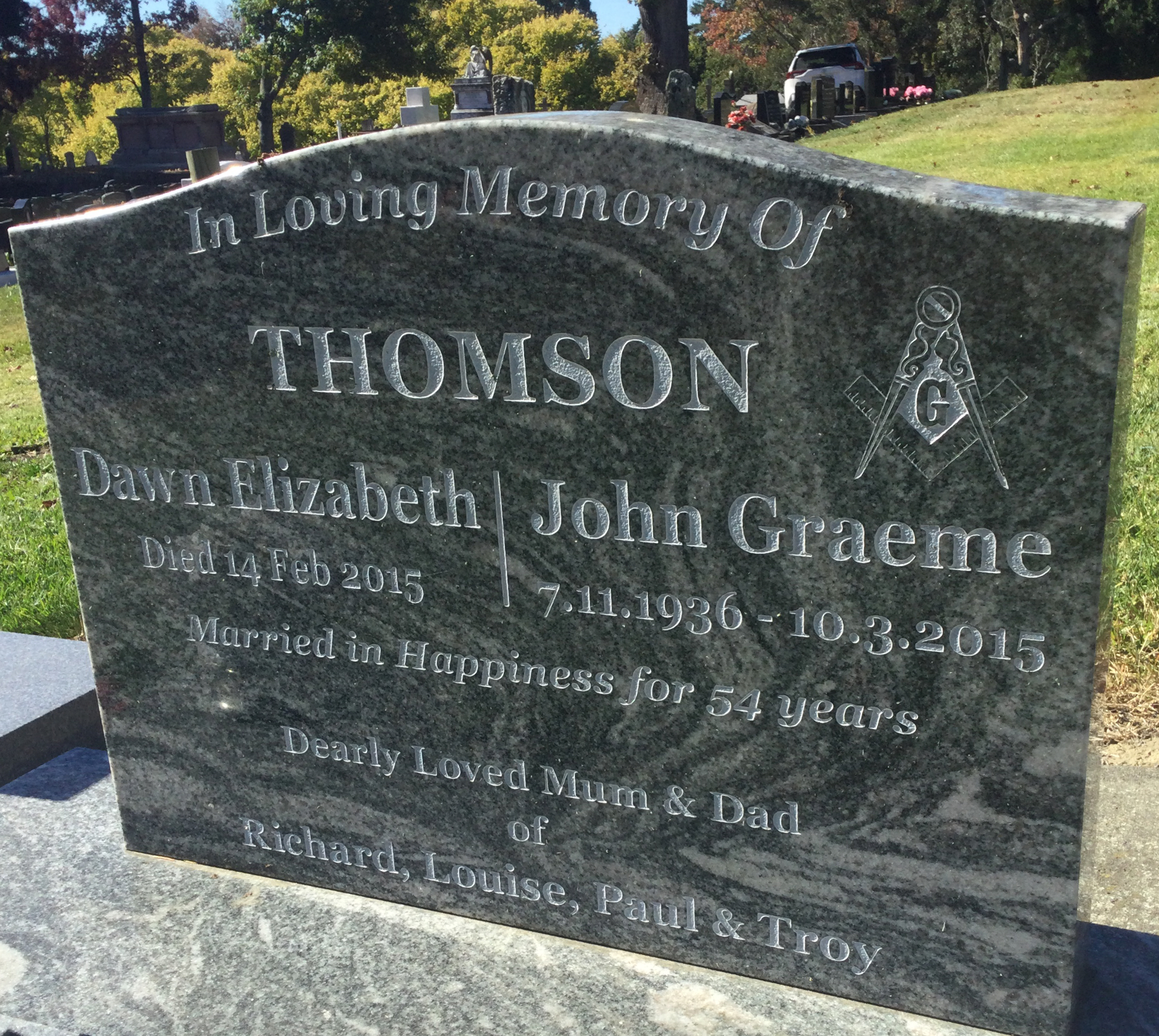 headstone