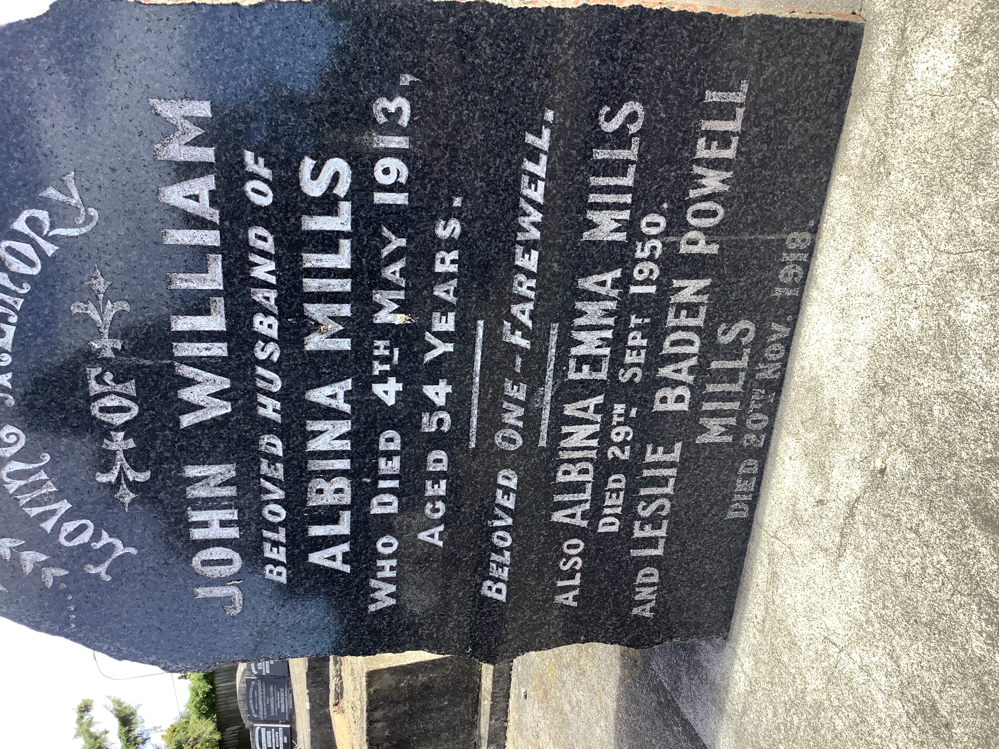 headstone