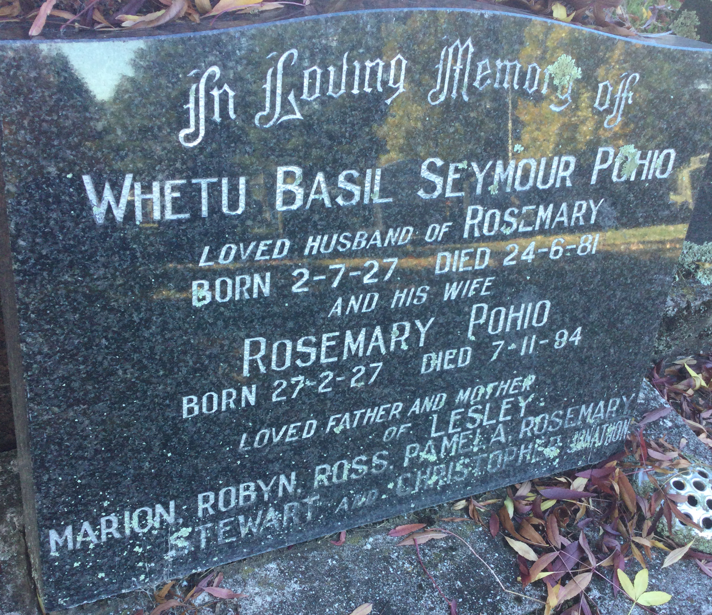 headstone
