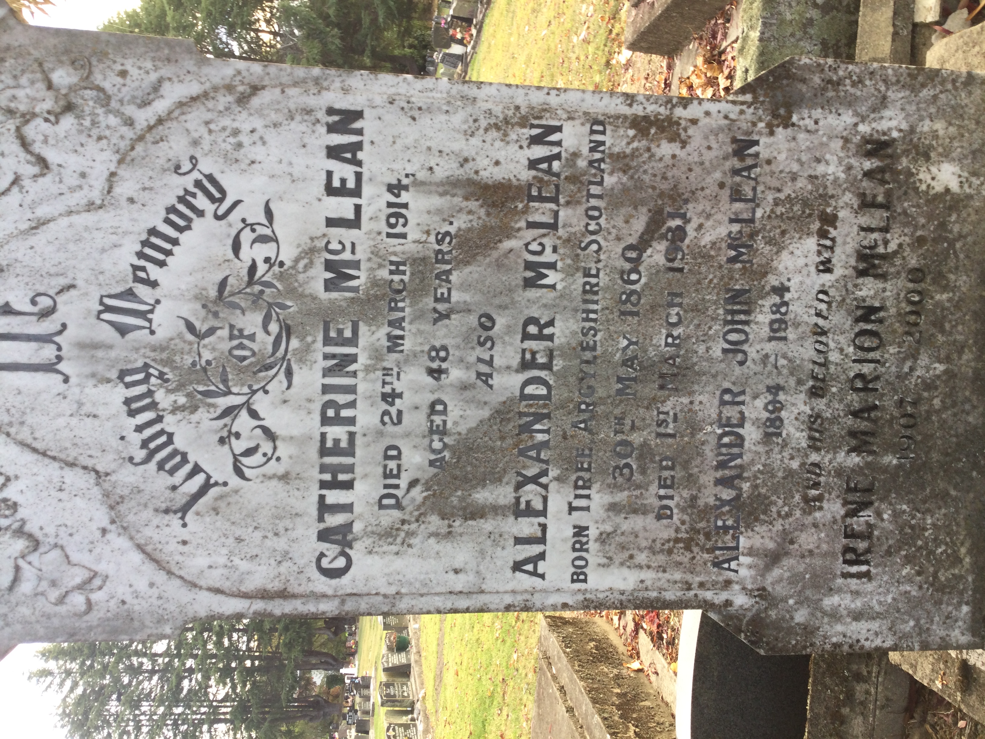 headstone