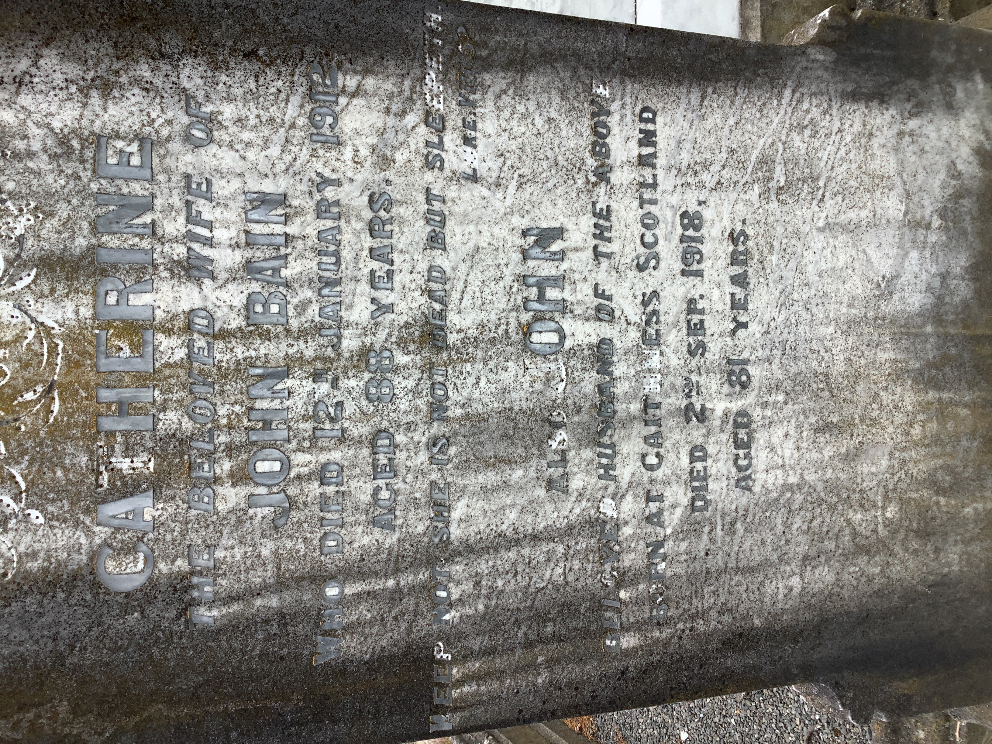 headstone