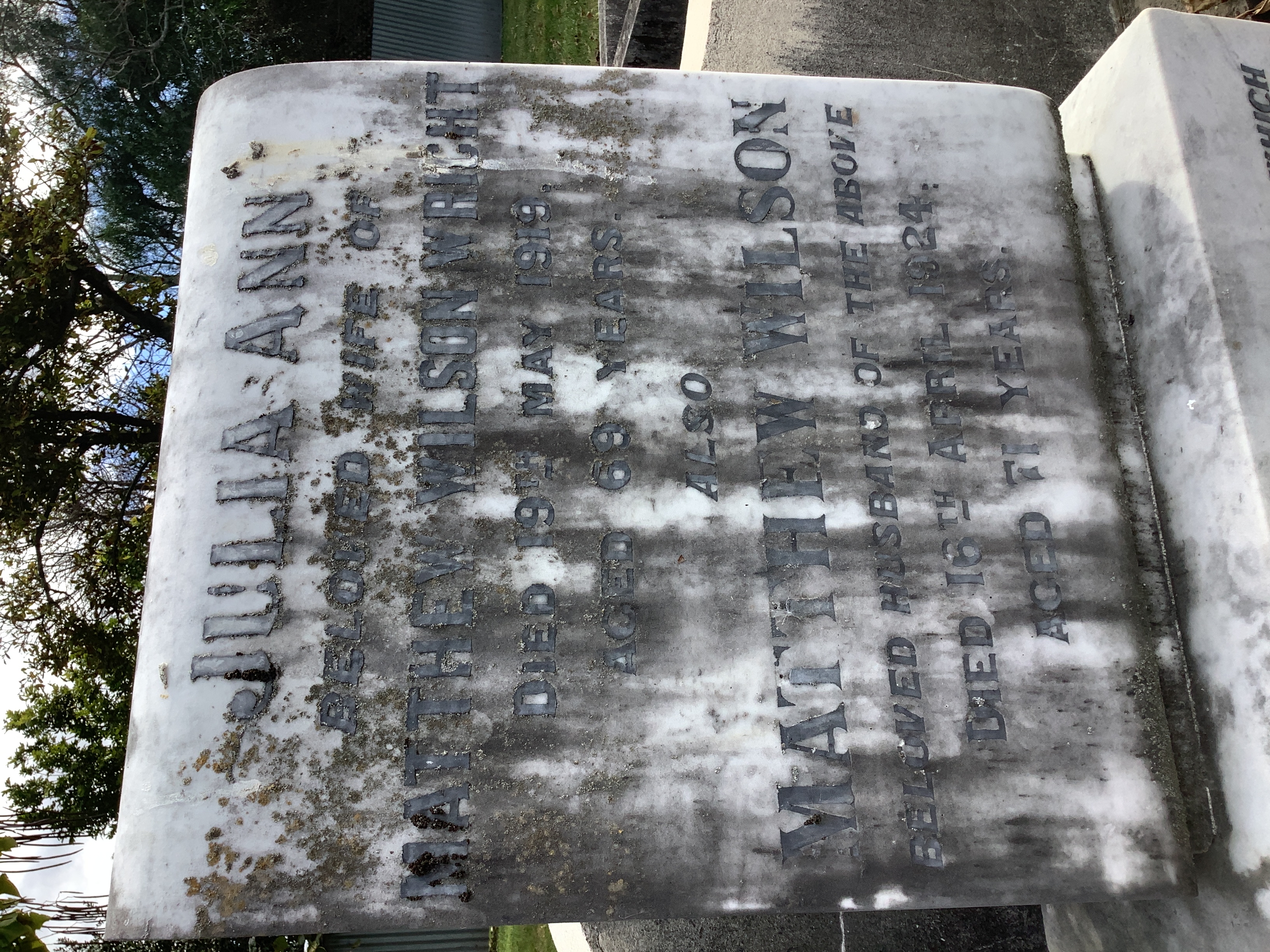 headstone