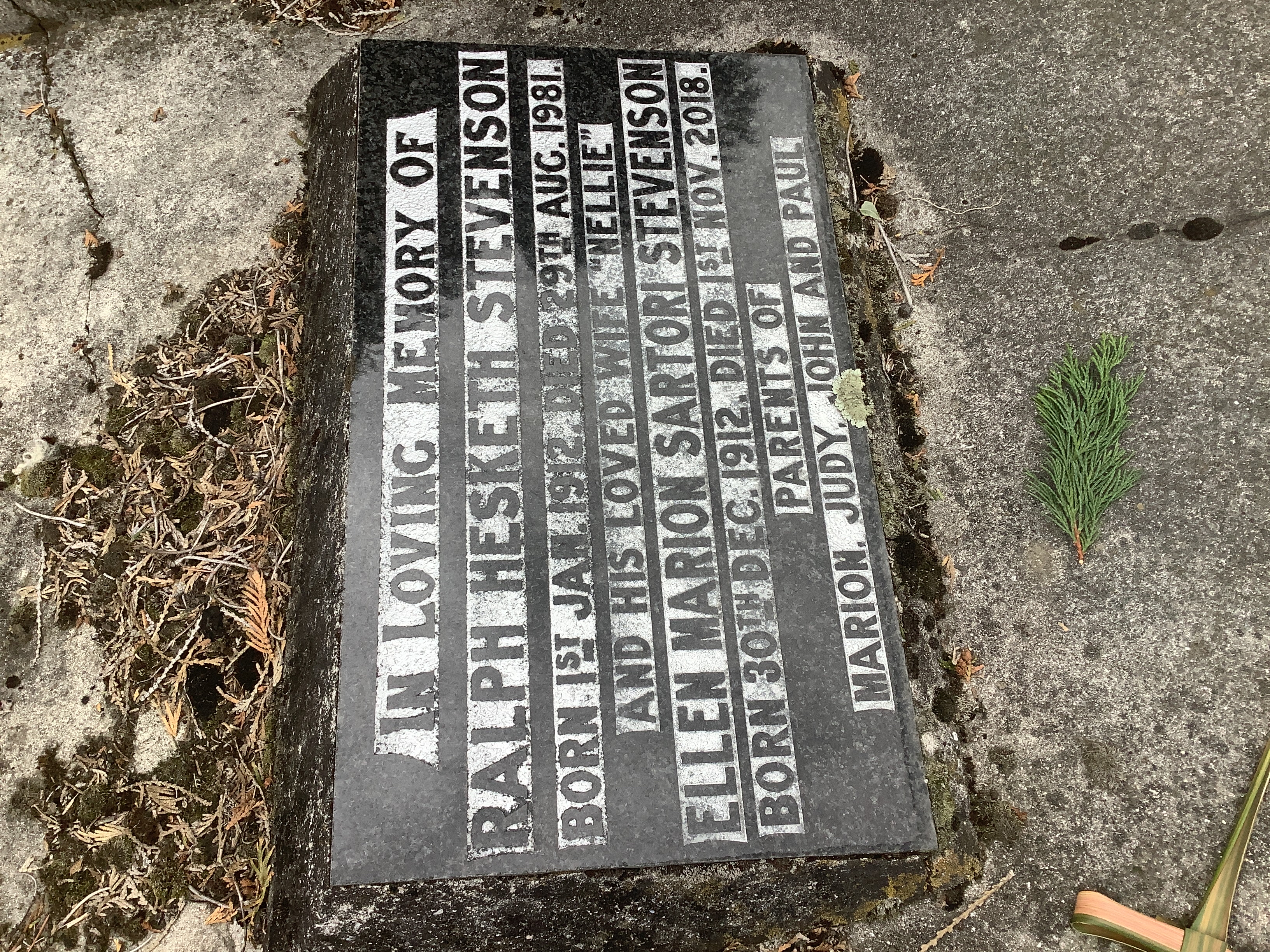 headstone