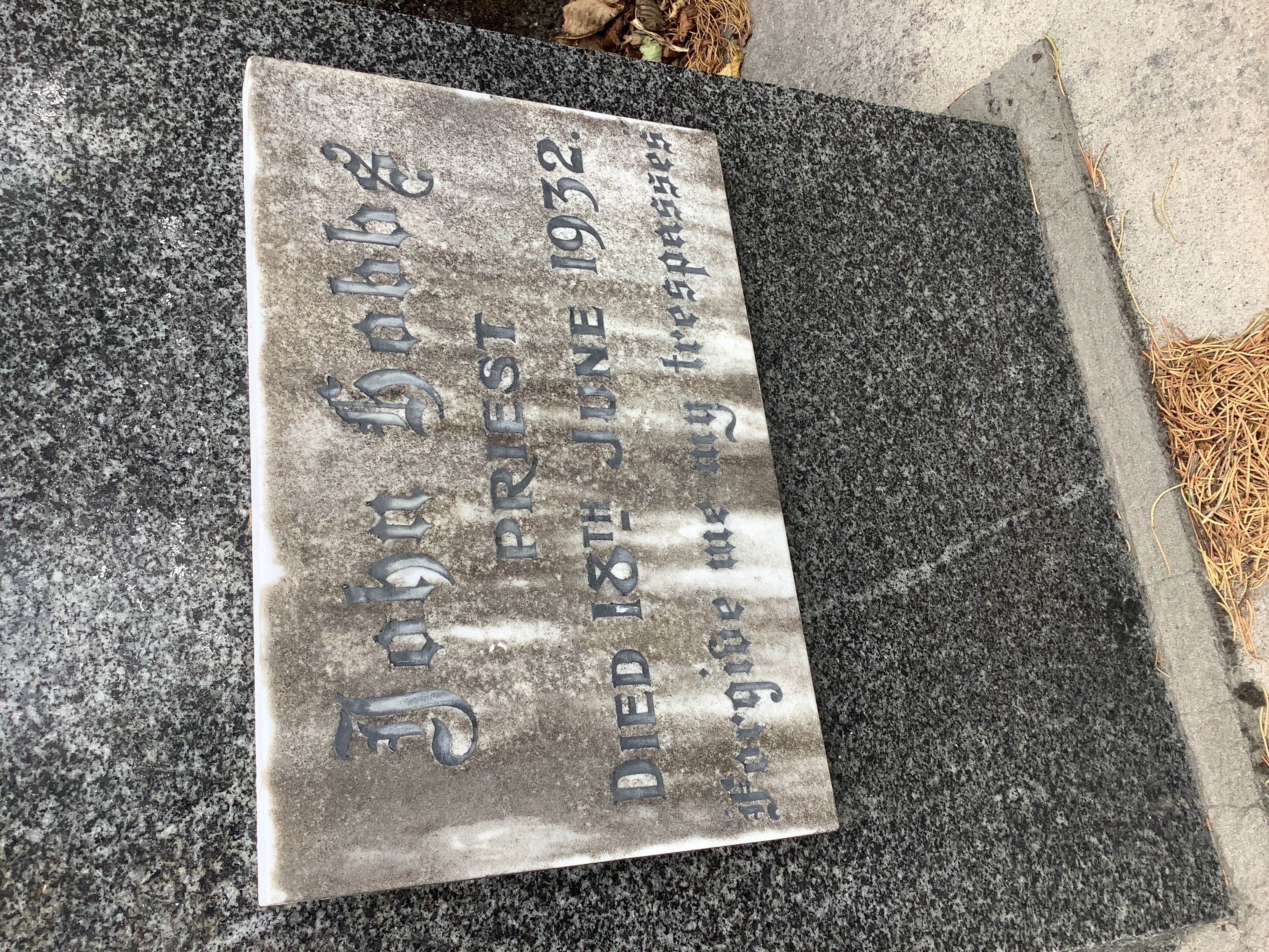 headstone